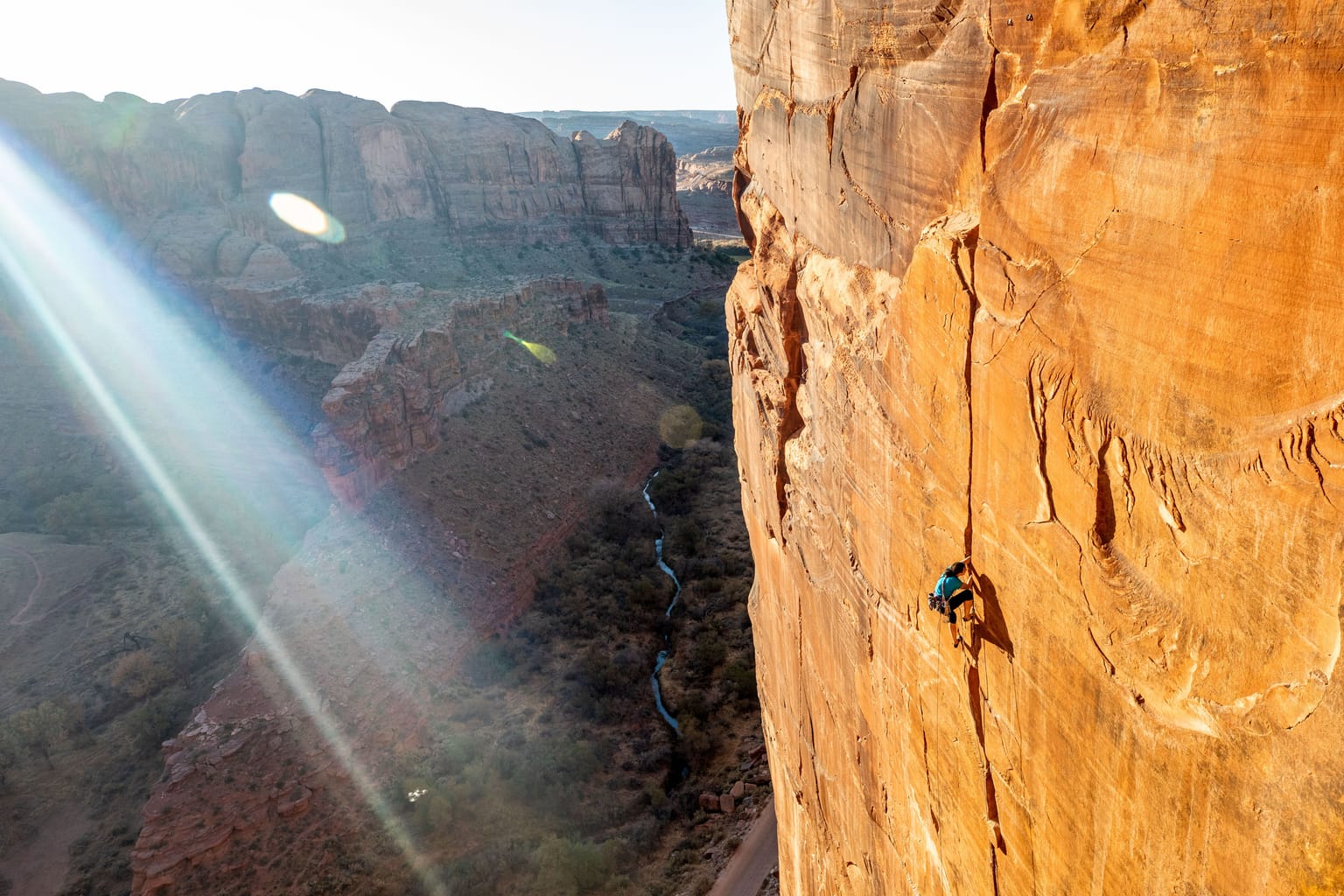 climbing on the Tombstone