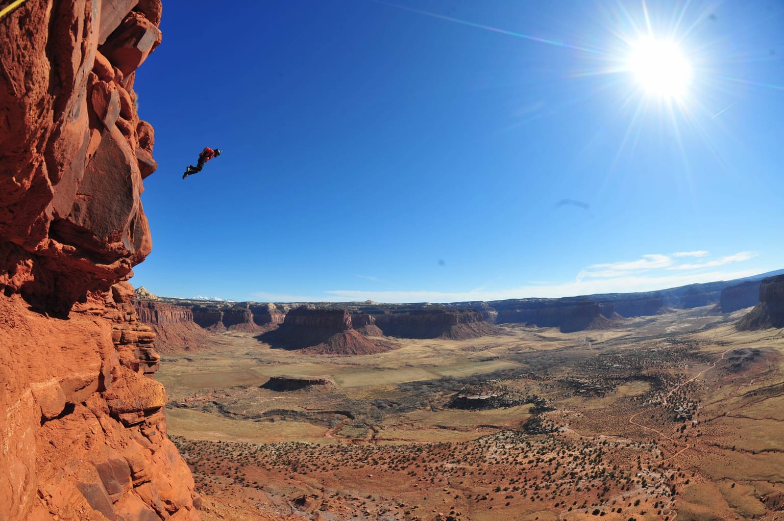 King of Pain BASE Jump